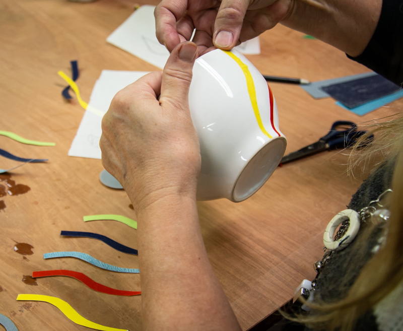 Taller d'iniciació a la decoració de ceràmica