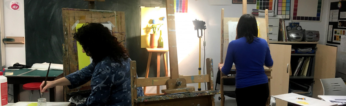Tastets taller pintura Setmana de la Creativitat