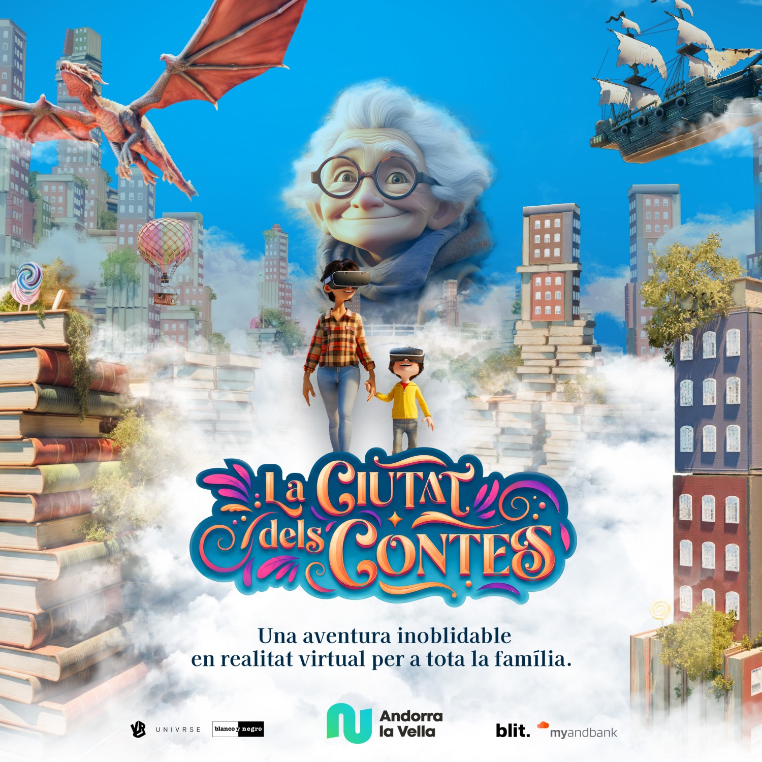 La Ciutat dels Contes - experiència immersiva de realitat virtual